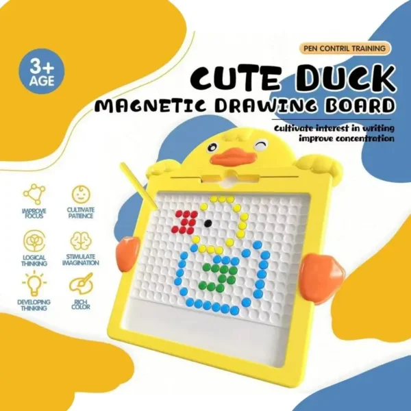 Little Cute Duck Magnetic Drawing Board - Image 8