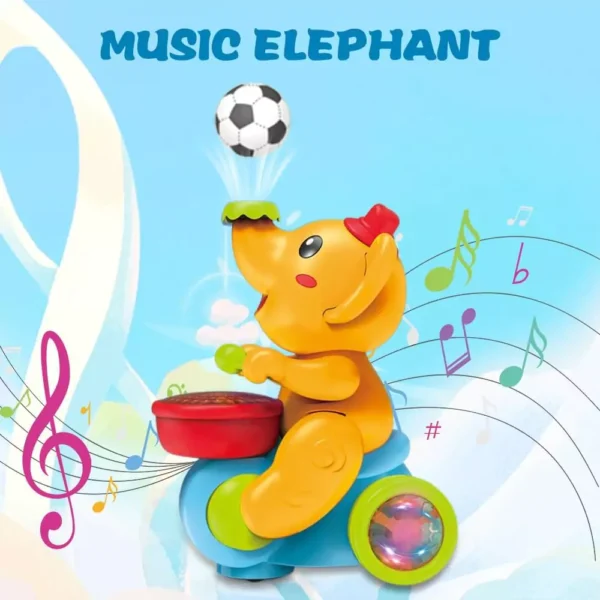 Elephant Musician Toy - Image 3