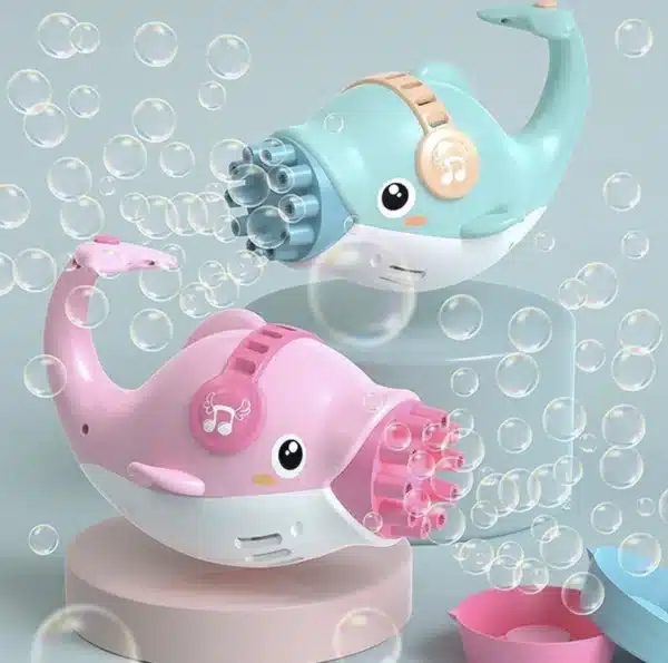 Dolphin Bubble Gun (Pink) - Image 2