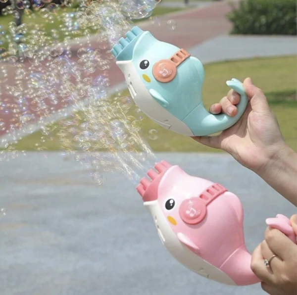 Dolphin Bubble Gun (Pink)