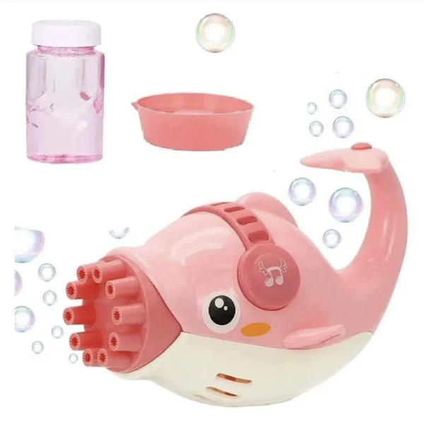 Dolphin Bubble Gun (Pink) - Image 3