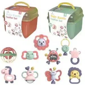 11pcs Baby Rattle Teether Set