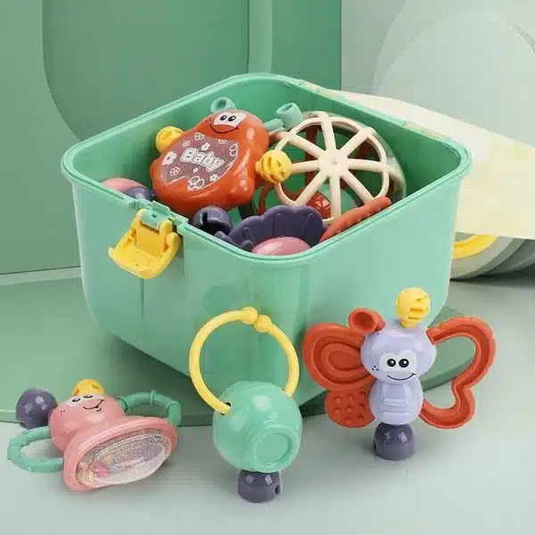 11pcs Baby Rattle Teether Set - Image 3