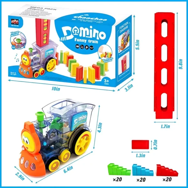 Domino Train Toy - Image 3