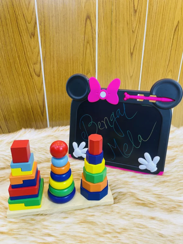 Rainbow Wooden Puzzle Toy