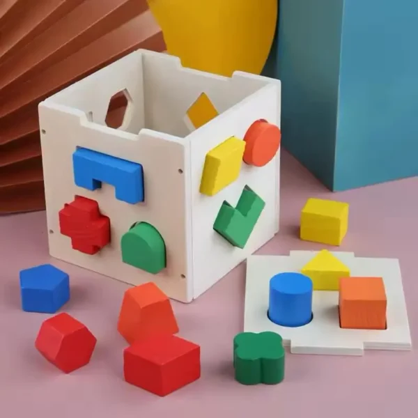 Montessori 15 Hole Intelligence Box - Image 2