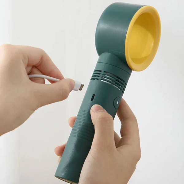 Portable Bladeless Rechargeable Fan for Summer - Image 4