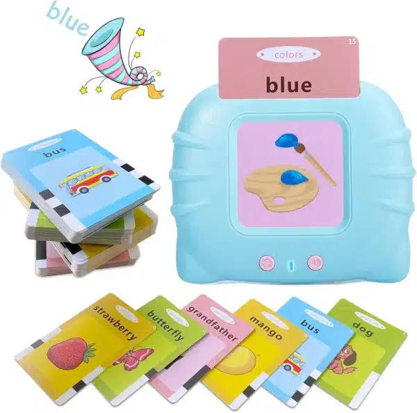 Talking Flash Cards - Sensory Learning Device (English)