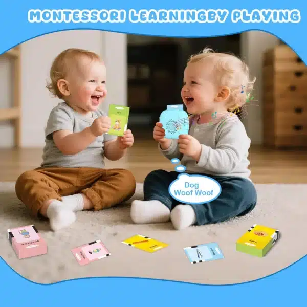 Talking Flash Cards - Sensory Learning Device (English) - Image 2