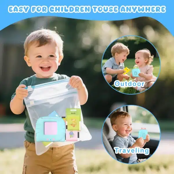 Talking Flash Cards - Sensory Learning Device (English) - Image 4