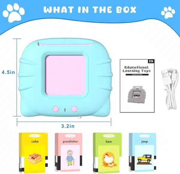 Talking Flash Cards - Sensory Learning Device (English) - Image 5
