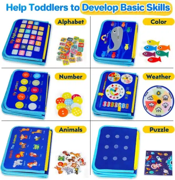 Early Learning Busy Book - Image 2