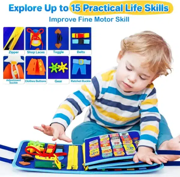 Early Learning Busy Book - Image 3