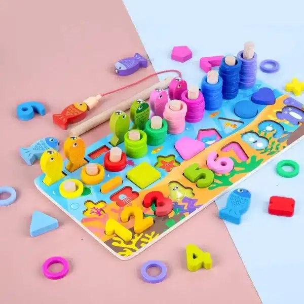 6 in 1 Logarithmic Toddler Board