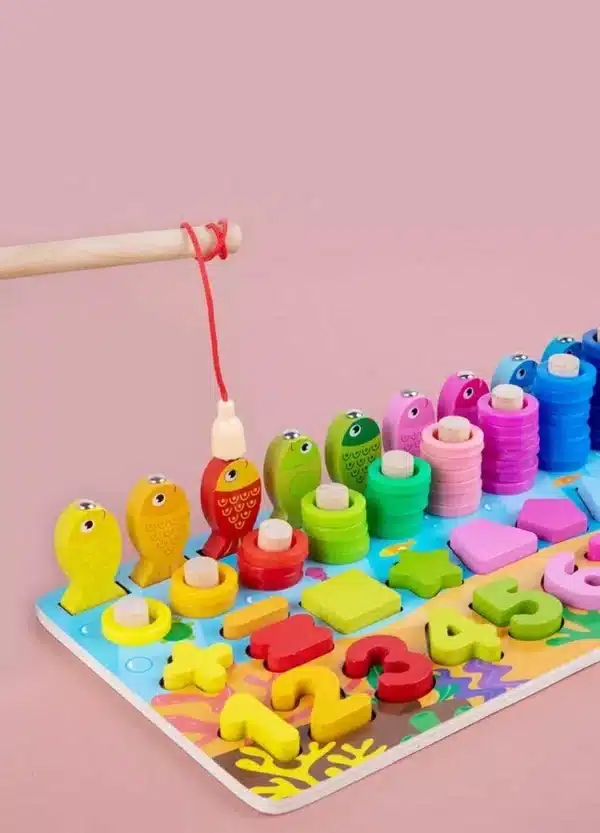 6 in 1 Logarithmic Toddler Board - Image 2