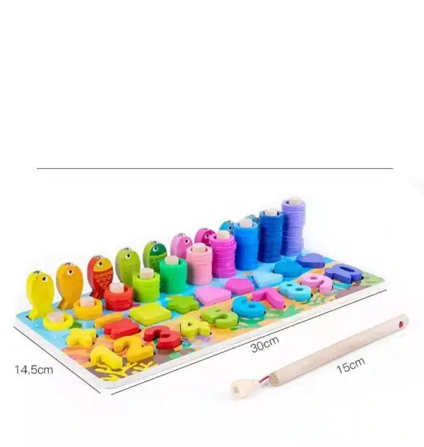 6 in 1 Logarithmic Toddler Board - Image 6