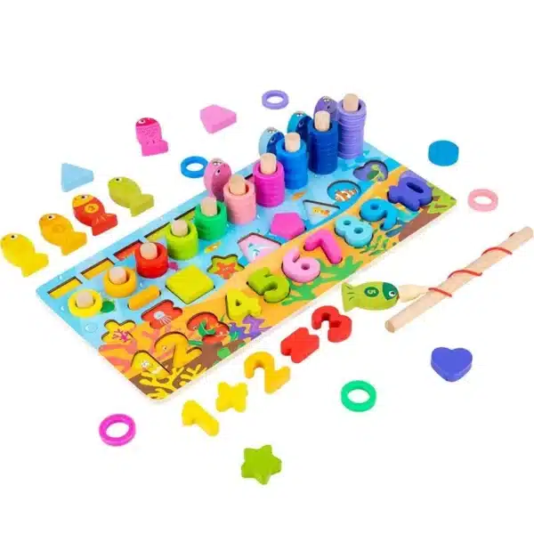 6 in 1 Logarithmic Toddler Board - Image 7