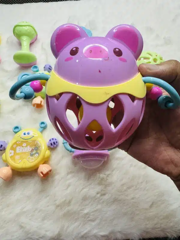 Baby Rattle and Teether Premium Set - Image 6