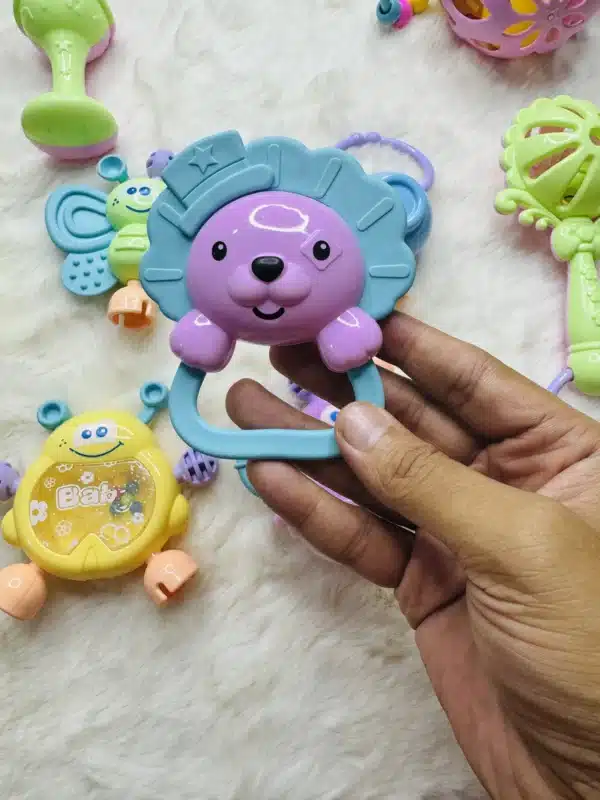 Baby Rattle and Teether Premium Set - Image 3
