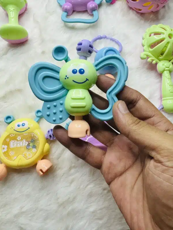 Baby Rattle and Teether Premium Set - Image 2