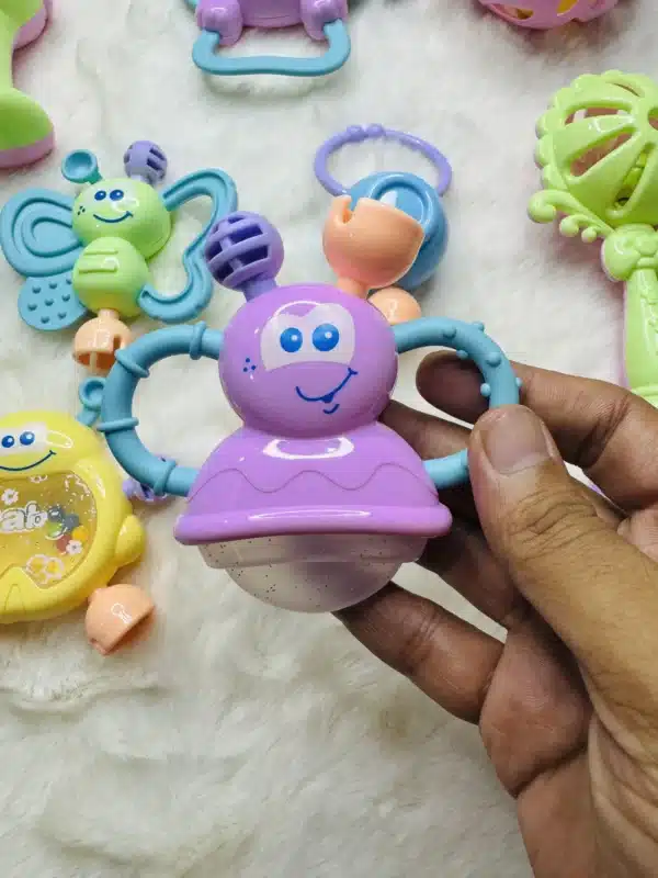 Baby Rattle and Teether Premium Set - Image 5