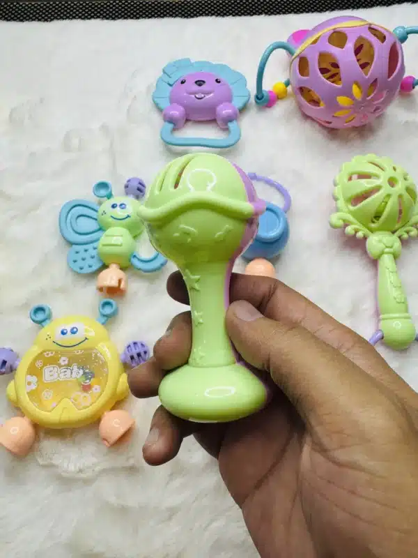 Baby Rattle and Teether Premium Set - Image 8