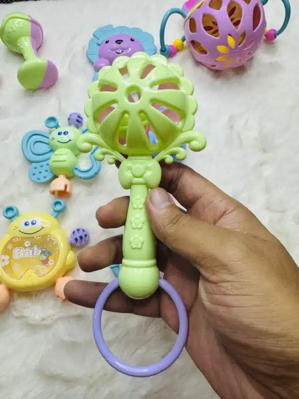 Baby Rattle and Teether Premium Set - Image 10