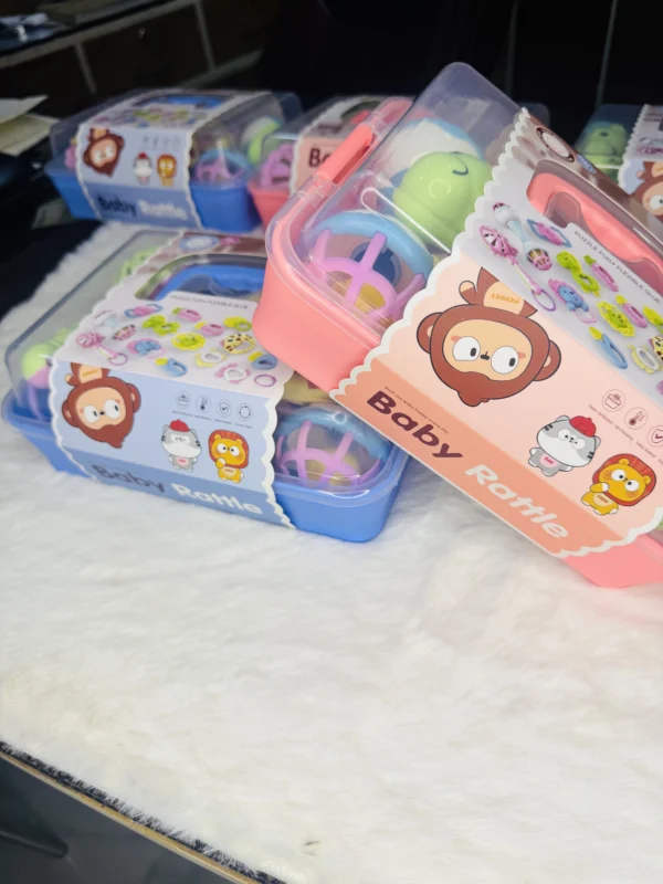 18pcs Box Rattle Teether Set - Image 17