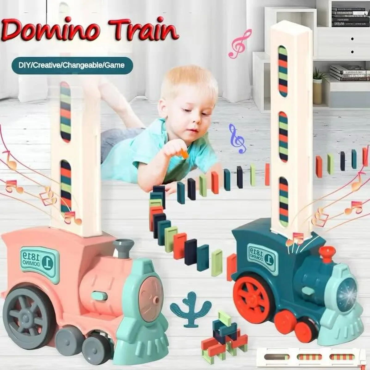 Domino Train Toy