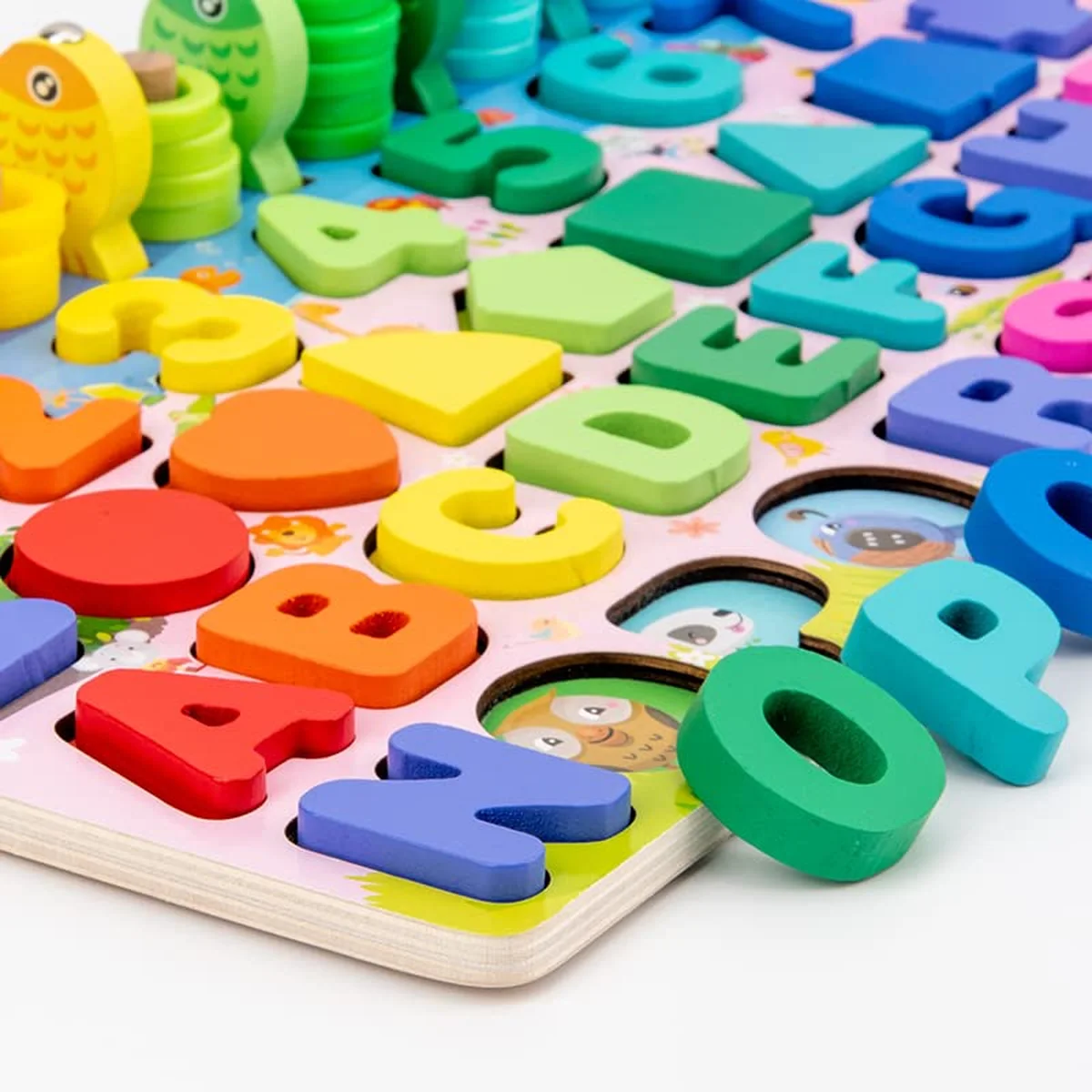 Learning Board ABC and shapes
