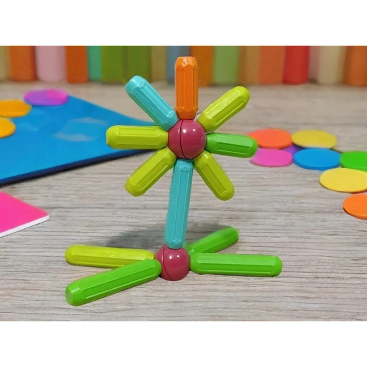 Magnetic Stick Building Toy flower