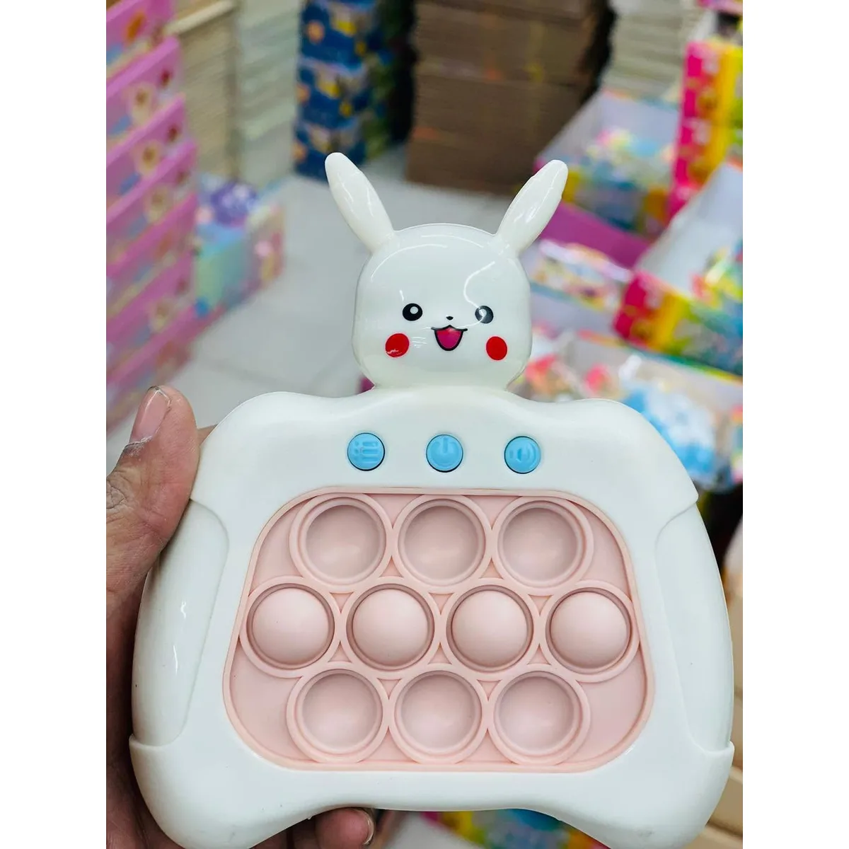 Push Pop Game pink bunny