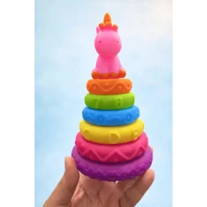 Silicone Stacking Toy unicorn
