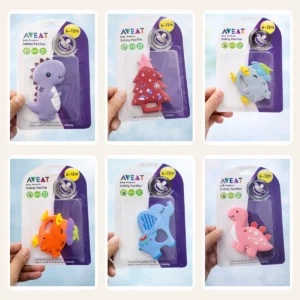 Silicone Teether 6 designs