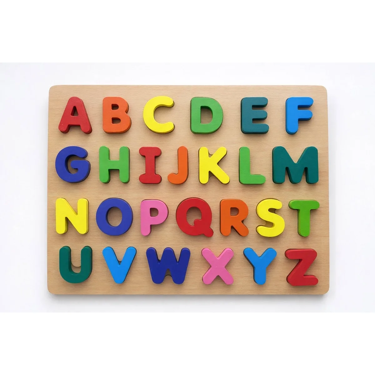 Wooden Chunky Puzzle ABC